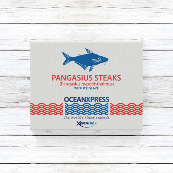 Ocean Xpress Pangasius Steaks | Skin on Bone in | Image 1