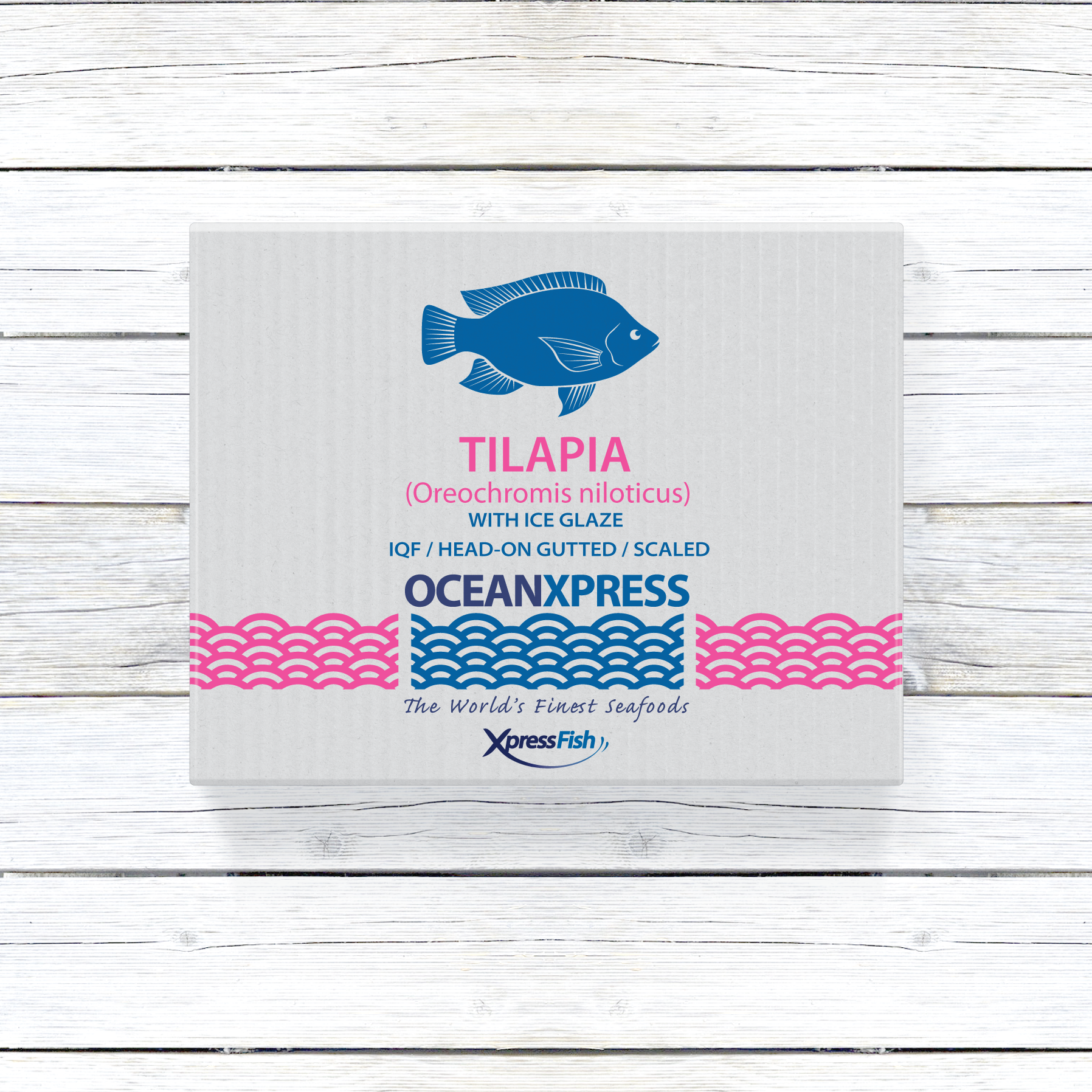 Ocean Xpress Whole Black Tilapia | Gutted and Scaled - XpressFish