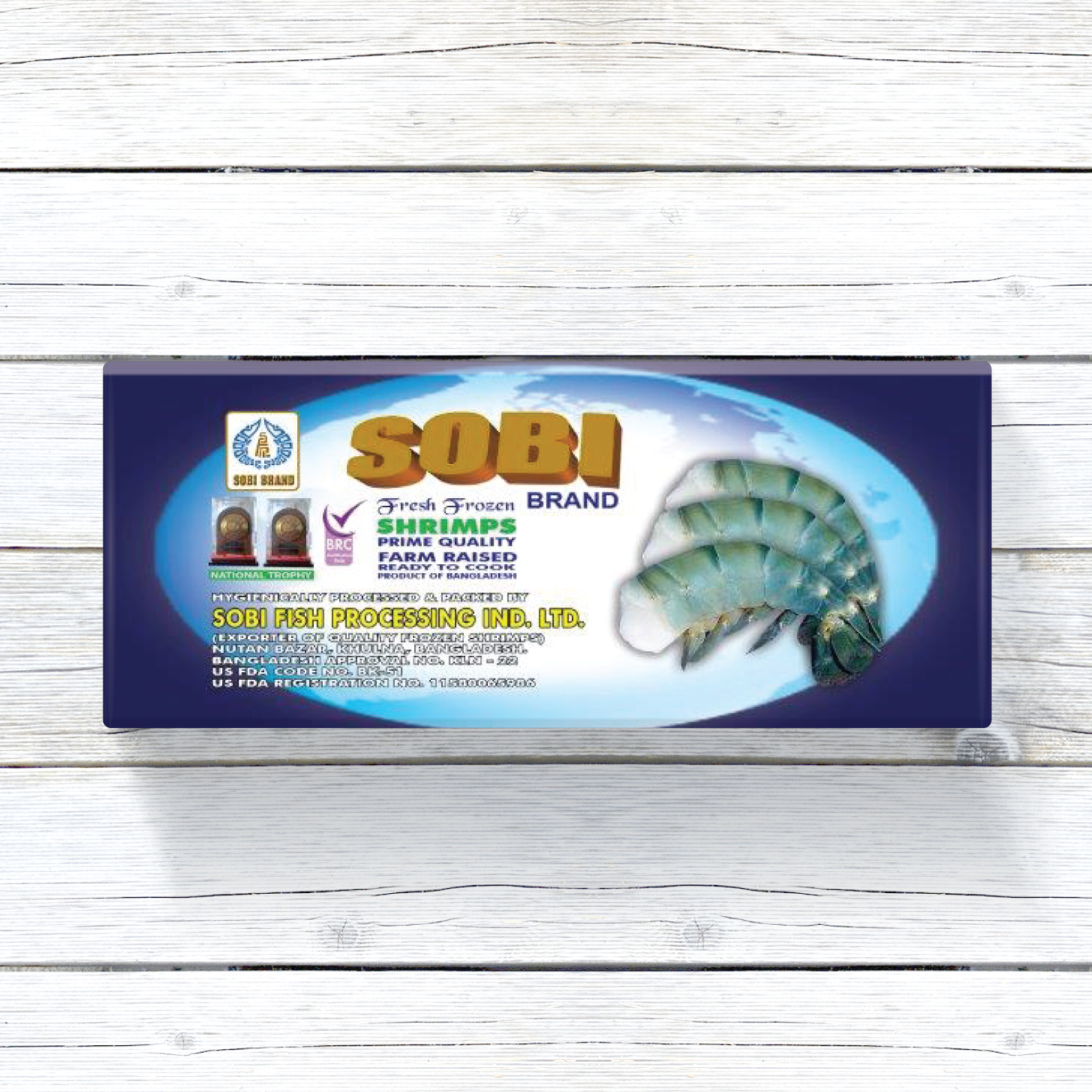 Sobi Raw Fresh Water Shrimp | Headless Shell on - XpressFish